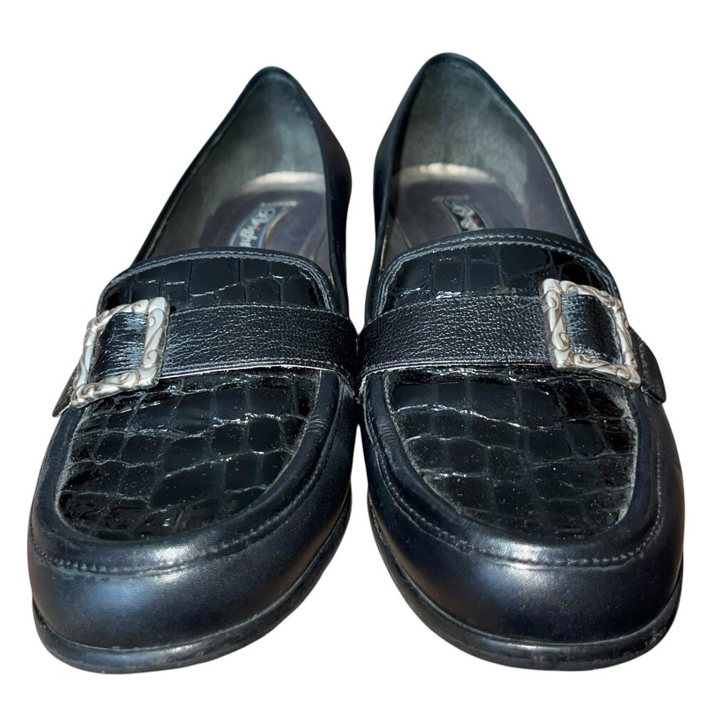 Brighton Loafers Leather Croc - Picture 4 of 7